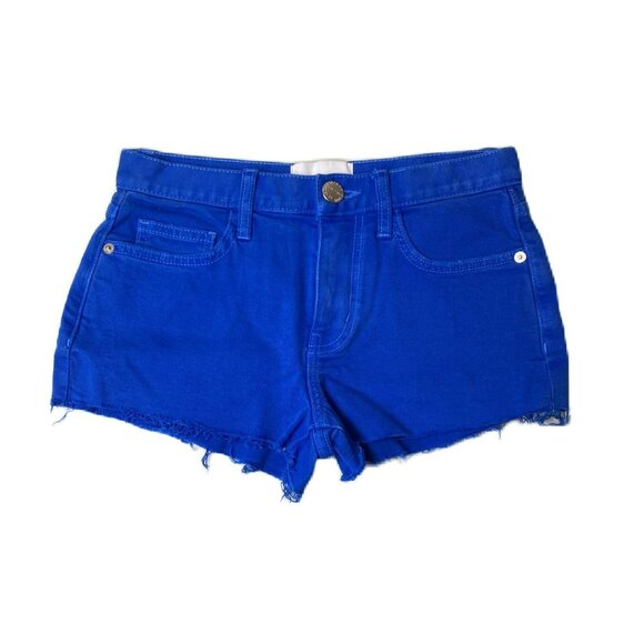 Women’s Blue Jean Short Shorts - Size 23 | Stretch Denim Fit - Picture 1 of 3
